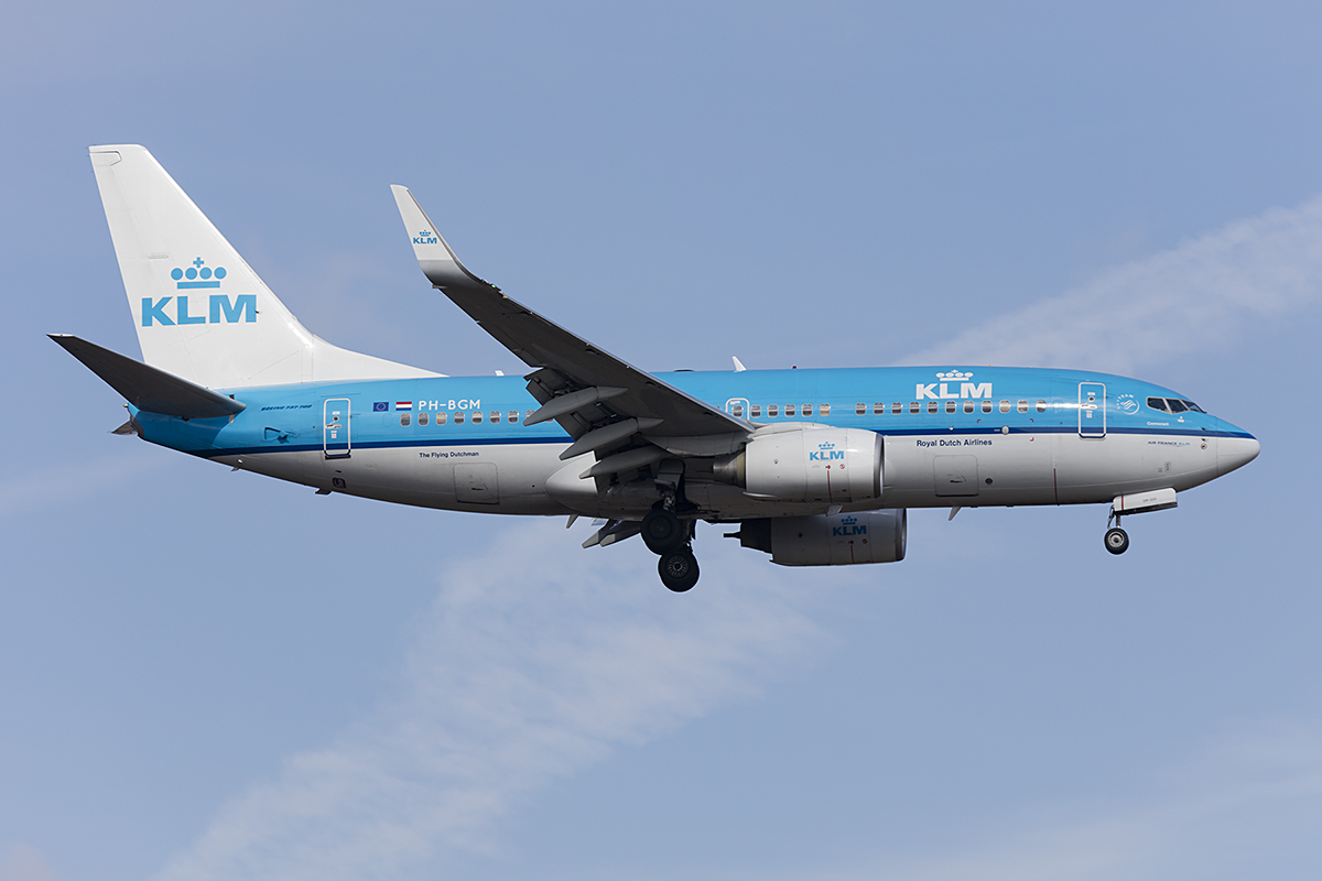 KLM, PH-BGM, Boeing, B737-7K2, 24.03.2018, FRA, Frankfurt, Germany 


