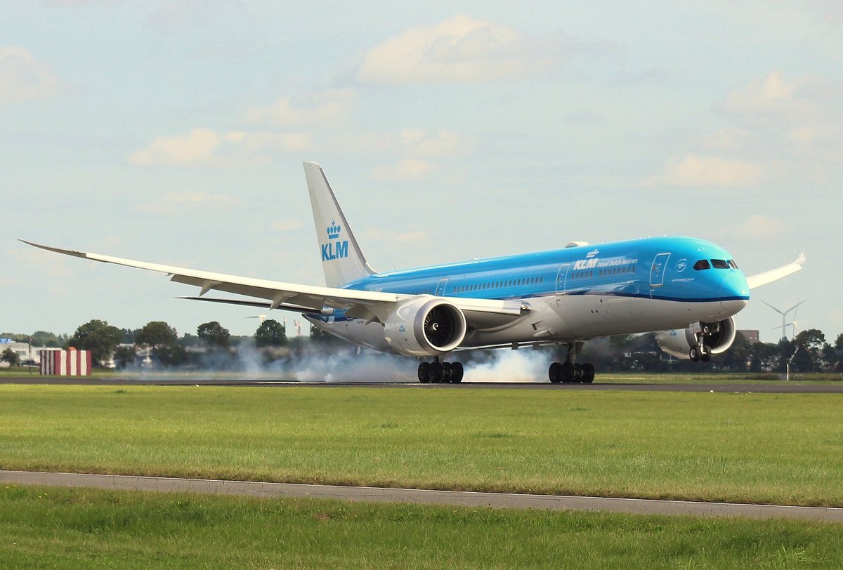KLM, PH-BHE, (c/n 38765),Boeing 787-9 Dreamliner, 03.09.2016, AMS-EHAM, Amsterdam-Schiphol, Niederlande (Name: Dahlia) 