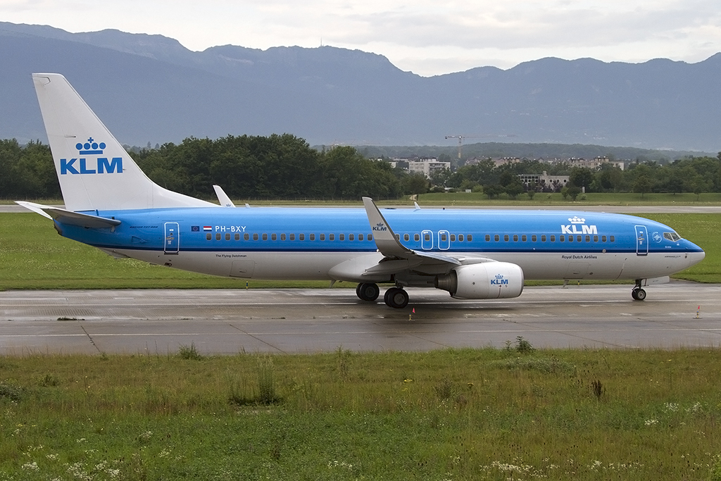 KLM, PH-BXY, Boeing, B737-8K2, 10.08.2014, GVA, Geneve, Switzerland


