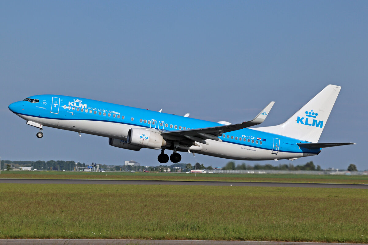 KLM Royal Dutch Airlines, PH-BCD, Boeing B737-8K2, msn: 42149/4458,  Grote Pijlstaartvogel , 19.Mai 2023, AMS Amsterdam, Netherlands.
