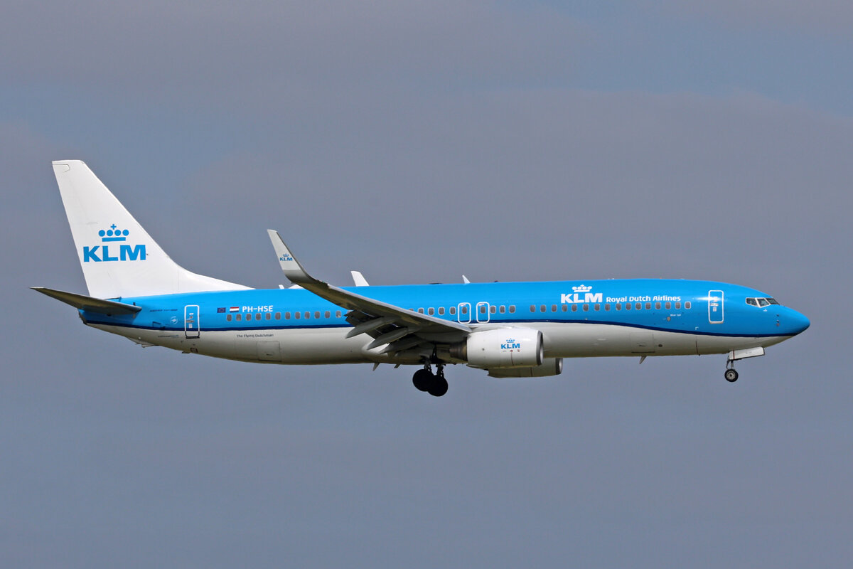 KLM Royal Dutch Airlines, PH-HSE, Boeing B737-8K2, msn: 39259/3635,  Blauwstaart , 18.Mai 2023, AMS Amsterdam, Netherlands.