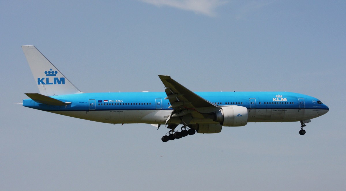 KLM Royal Dutch Airlines,PH-BQG,(c/n 32704),Boeing 777-206(ER),17.05.2014,AMS-EHAM,Amsterdam-Schiphol,Niederlande