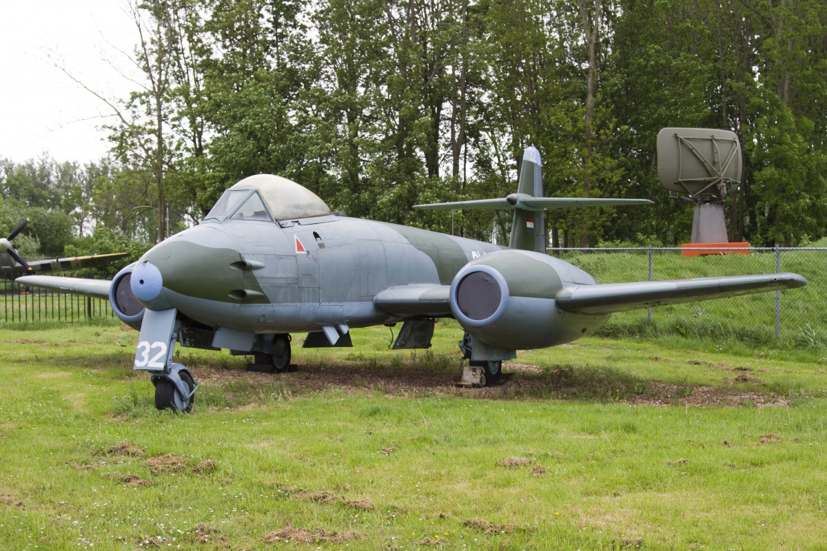 Koninklijke Luchtmacht, 3W-32, Gloster Aircraft, Meteor F-8 (G-41 K), 09.05.2014, Avidrome (EHLE-LEY), Lelystad, Niederlande