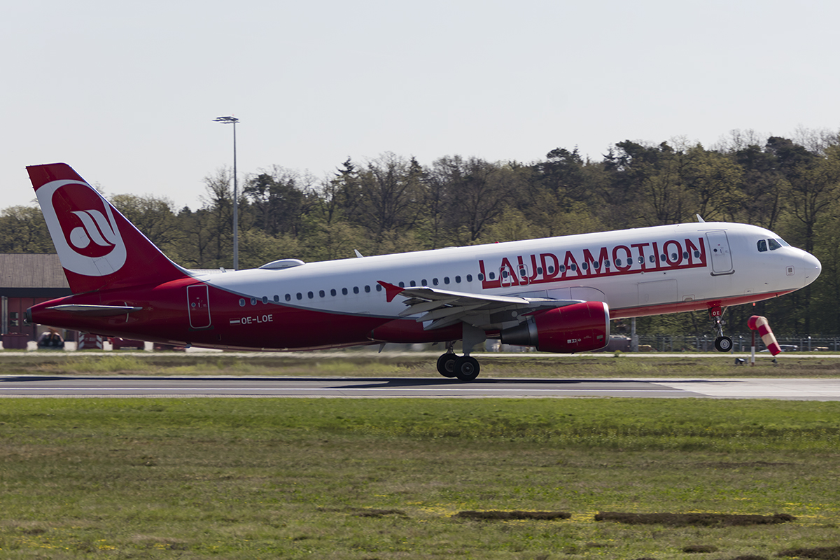 LaudaMotion, OE-LOE, Airbus, A320-214, 18.04.2018, FRA, Frankfurt, Germany 



