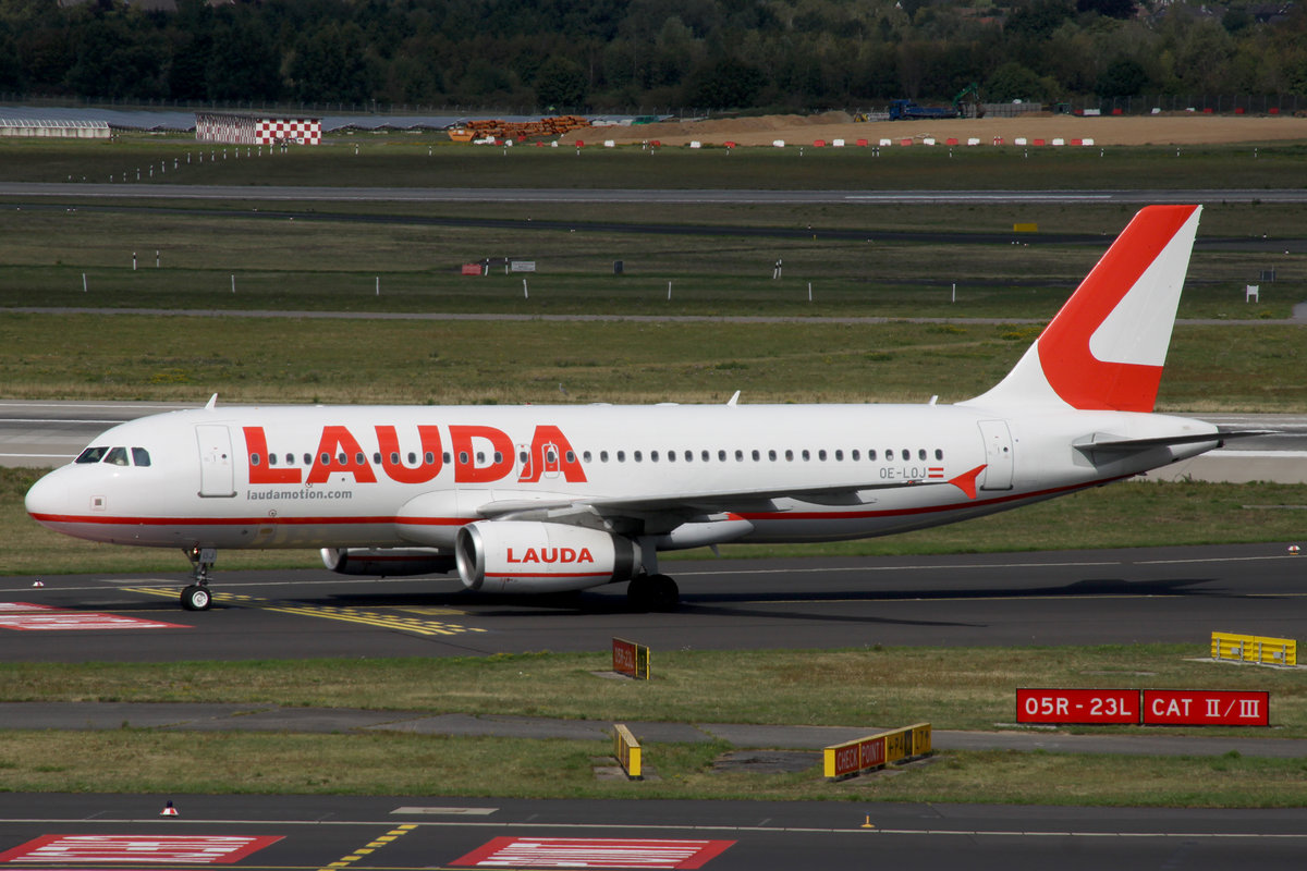 LaudaMotion, OE-LOJ, Airbus, A 320-232, DUS-EDDL, Düsseldorf, 21.08.2019, Germany 