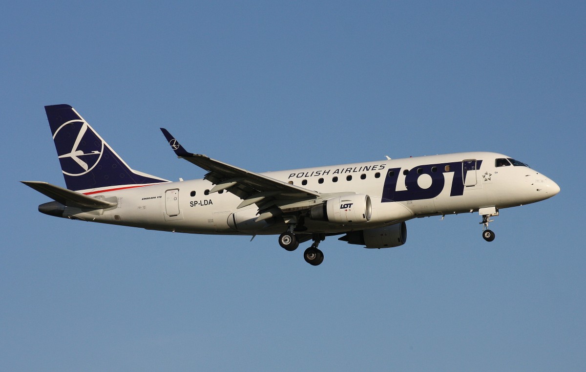 LOT Polish Airlines,SP-LDA,(c/n 17000023),Embraer ERJ-170-100,25.08.2014,HAM-EDDH,Hamburg,Germany