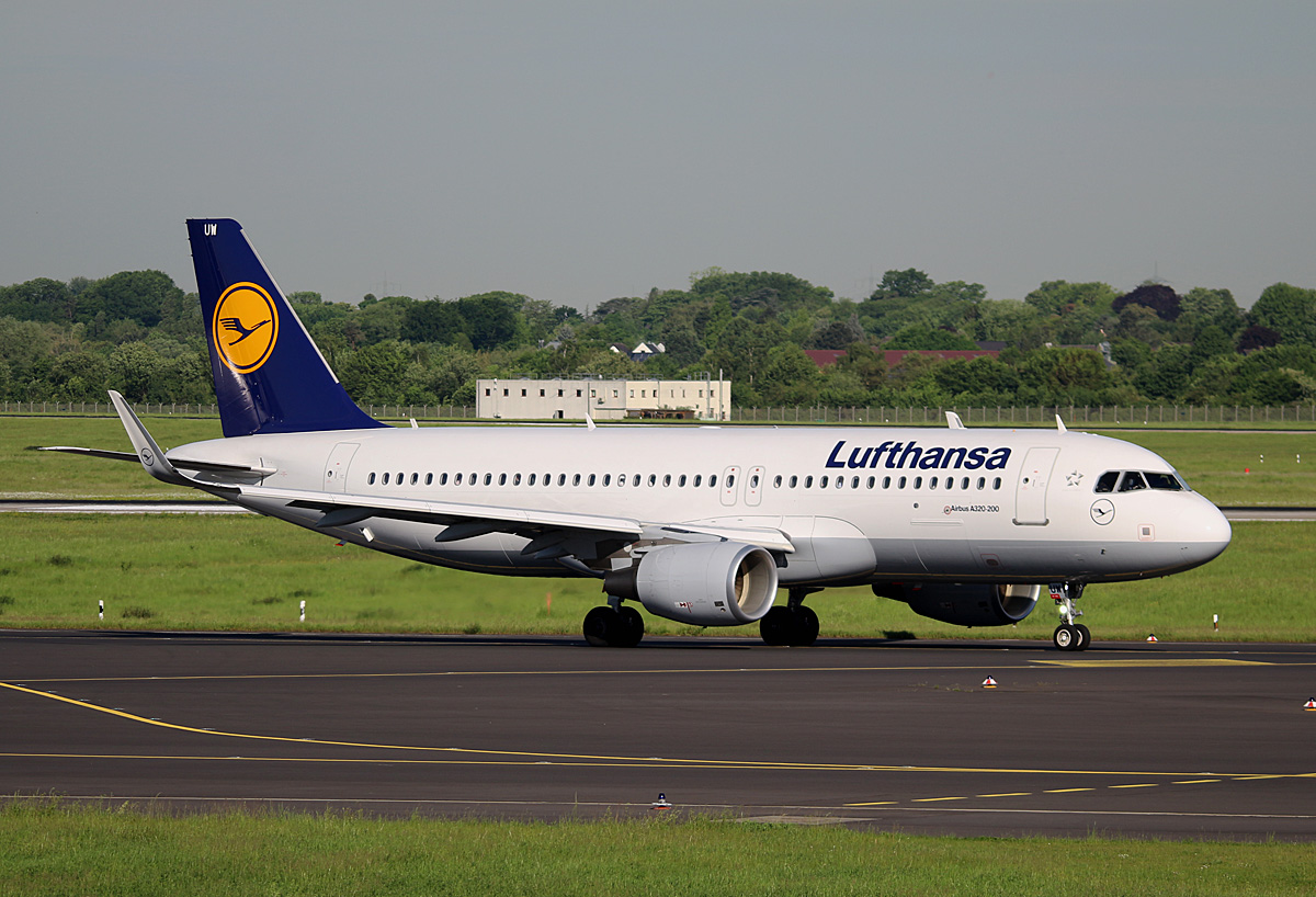Lufthansa, Airbus A 320-214, D-AIUW, DUS, 17.05.2017