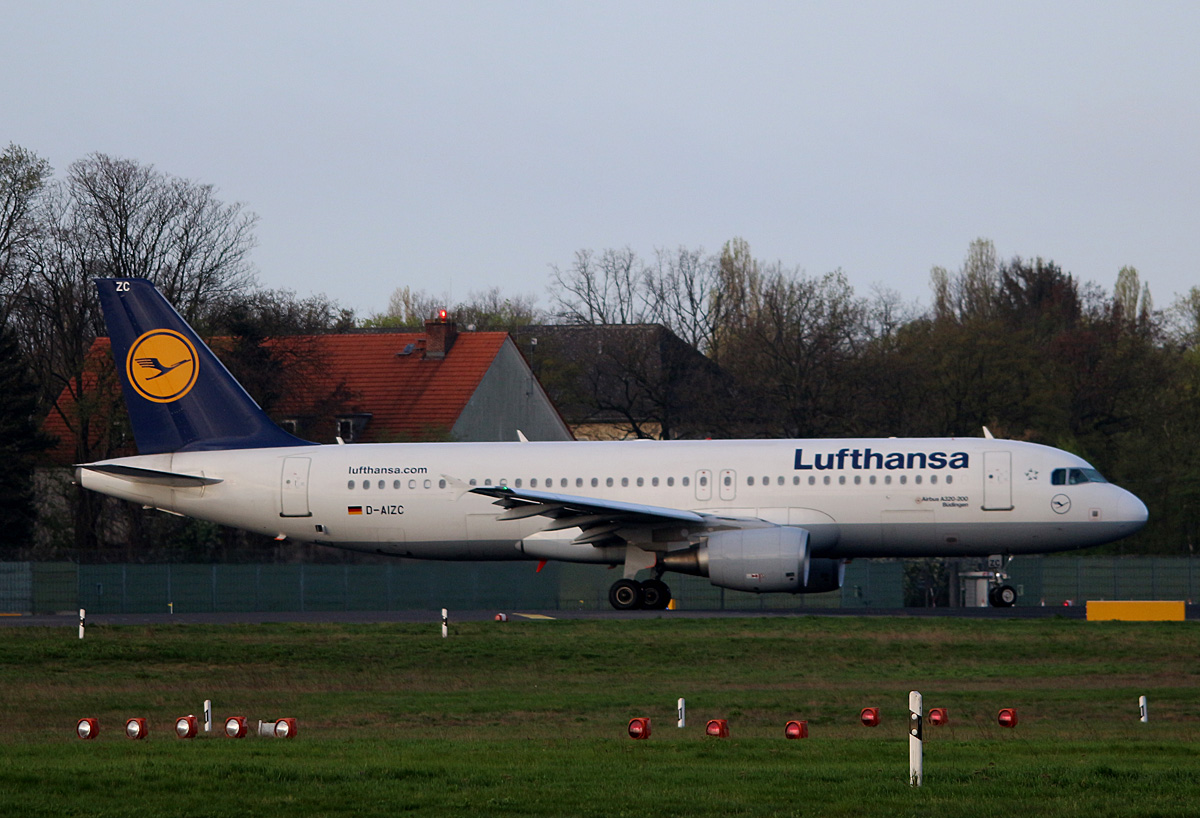 Lufthansa, Airbus A 320-214, D-AIZC  Bdingen , TXL, 14.04.2017