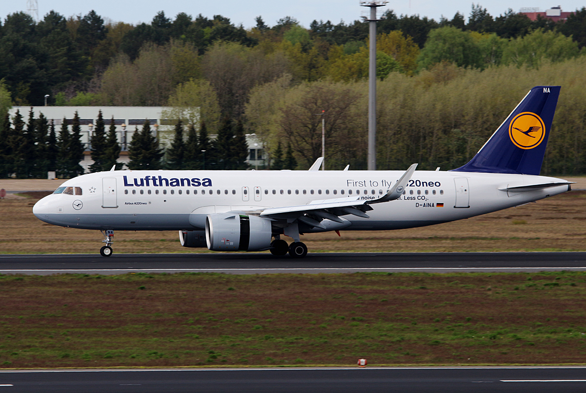 Lufthansa, Airbus A 320-271N, D-AINA, TXL, 04.05.2016