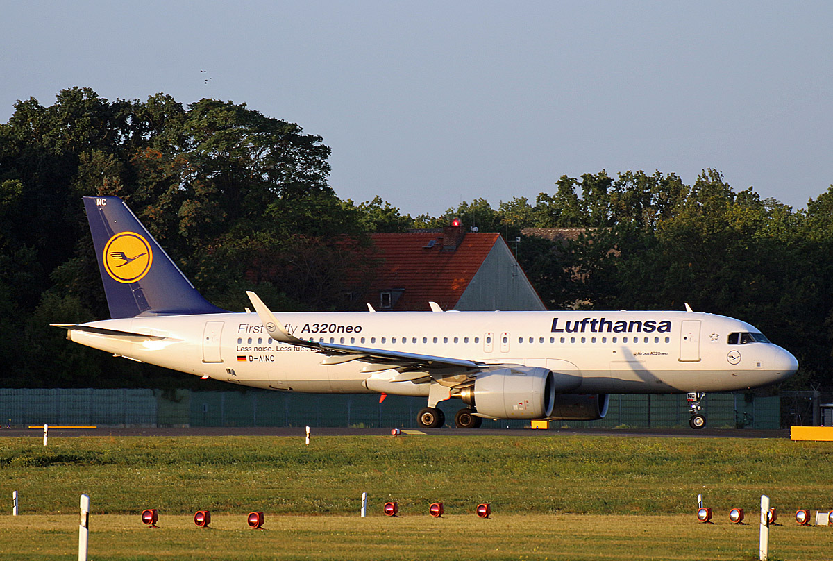 Lufthansa, Airbus A 320-271N, D-AINC, TXL, 19.09.2019