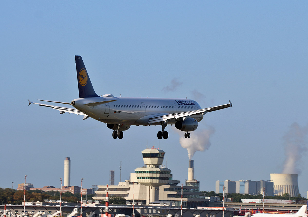Lufthansa, Airbus A 321-231, D-AISC  Speyer , TXL, 06.09.2019