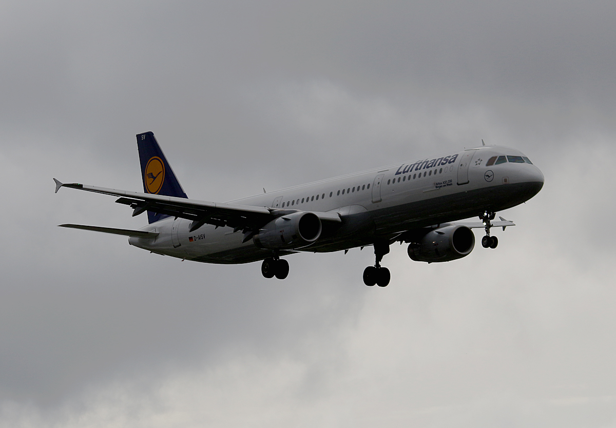 Lufthansa, Airbus A 321-231, D-AISV  Bingen am Rhein , TXL, 15.07.2016