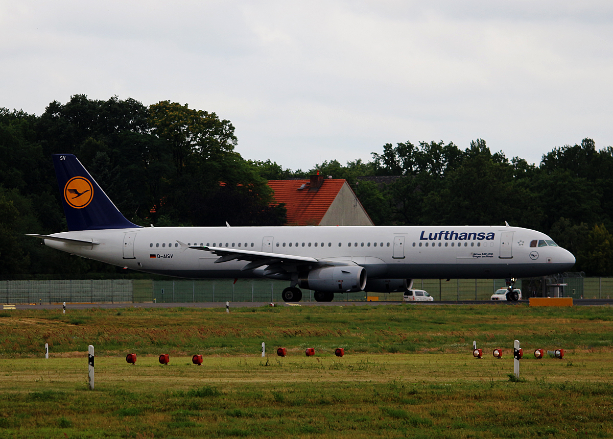 Lufthansa, Airbus A 321-231, D-AISV   Bingen am Rhein , TXL, 15.07.2016