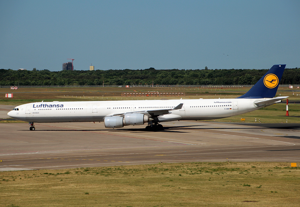 Lufthansa, Airbus A 340-642, D-AIHI, TXL, 20.05.2018