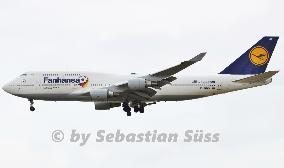 Lufthansa B747-400 D-ABVK @ FRA. 30.9.14