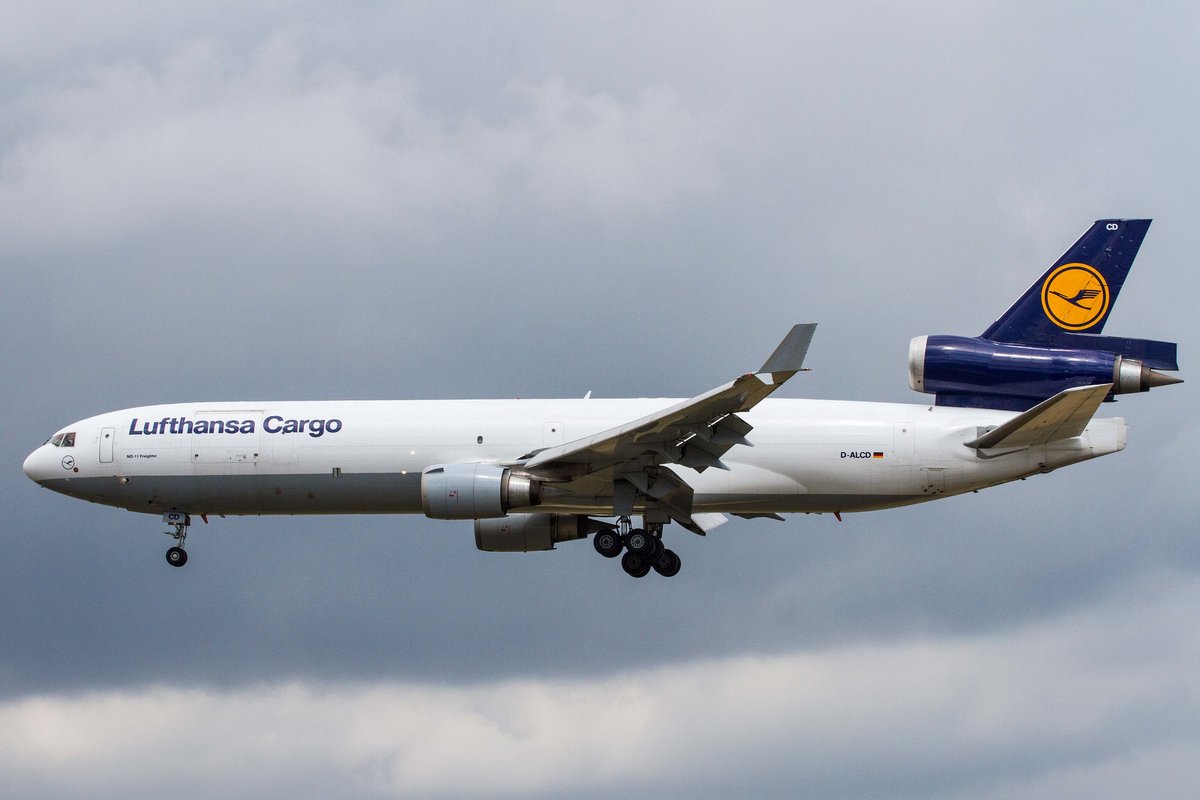 Lufthansa Cargo, D-ALCD, Boeing (McDonnell Douglas), MD-11F, 10.07.2017, FRA Frankfurt am Main, Germany