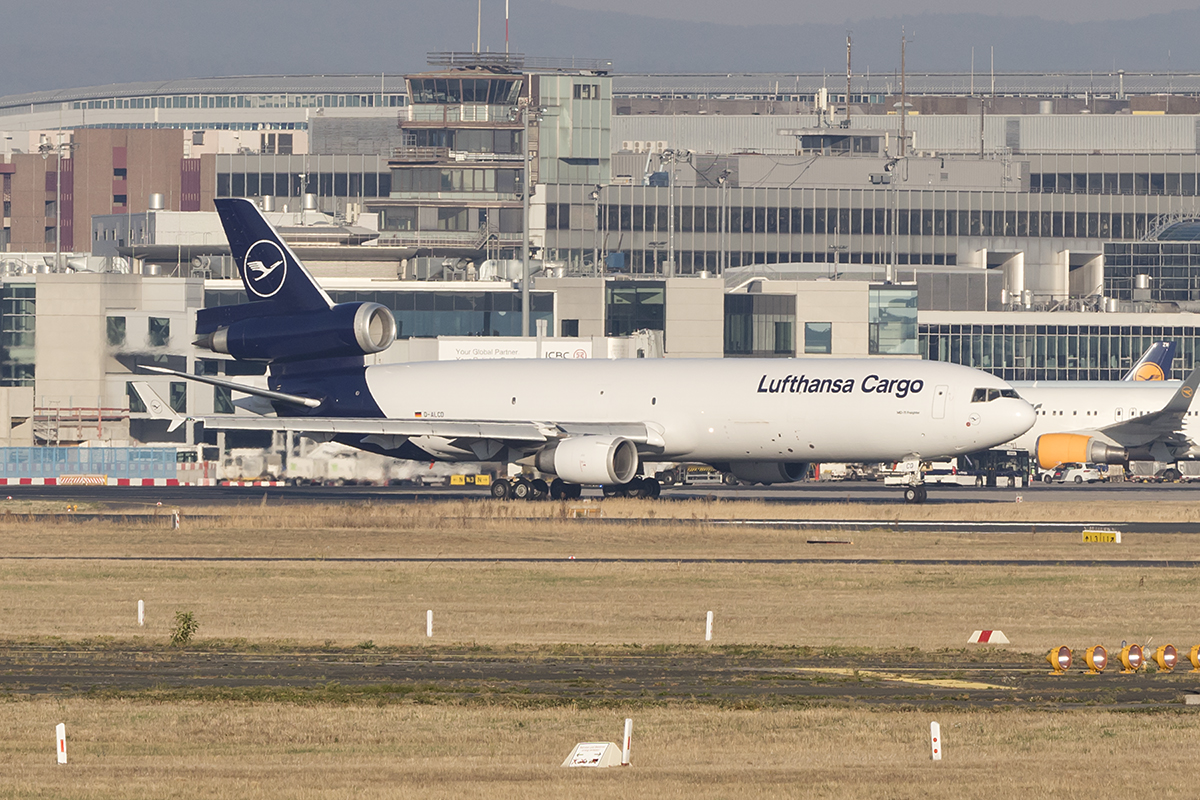 Lufthansa - Cargo, D-ALCD, McDonnell Douglas, MD11F, 14.10.2018, FRA, Frankfurt, Germany 



