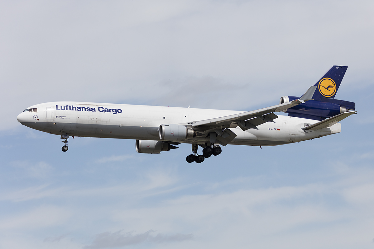 Lufthansa - Cargo, D-ALCF, McDonnell Douglas, MD11F, 28.04.2018, FRA, Frankfurt, Germany 


