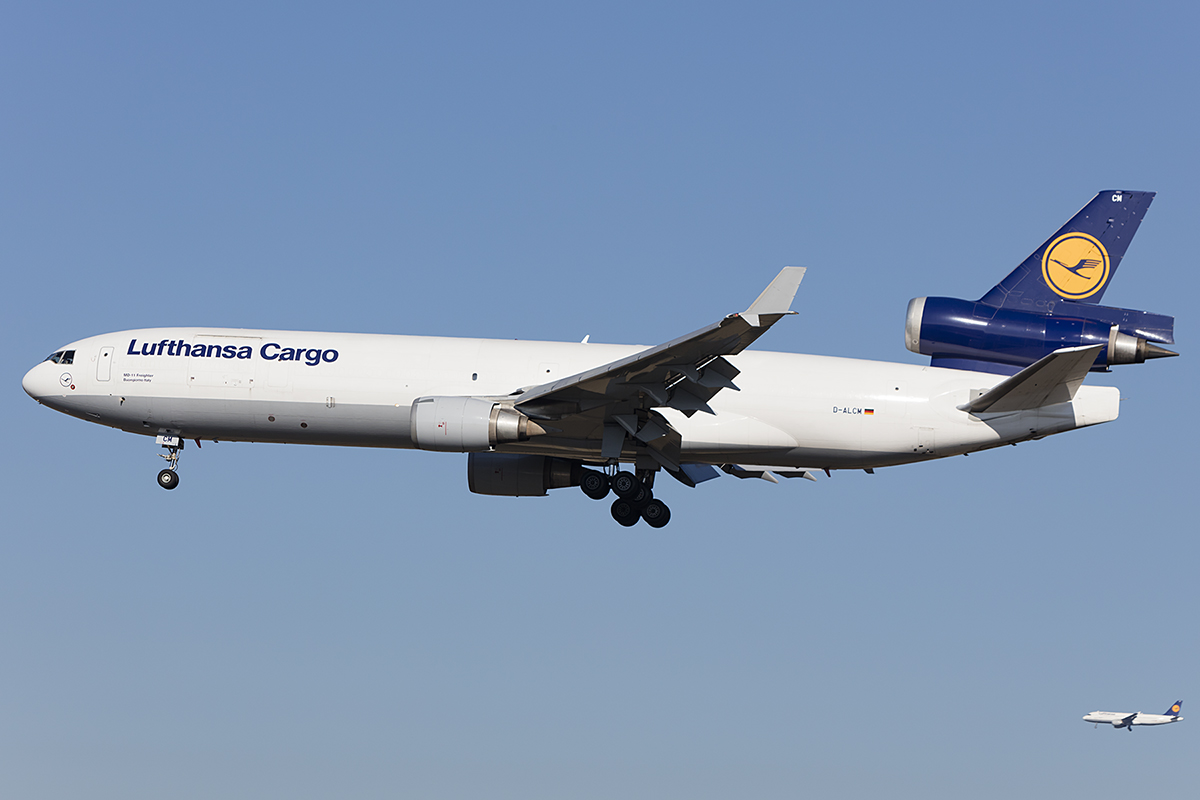 Lufthansa - Cargo, D-ALCM, McDonnell Douglas , MD11F, 14.10.2018, FRA, Frankfurt, Germany 



