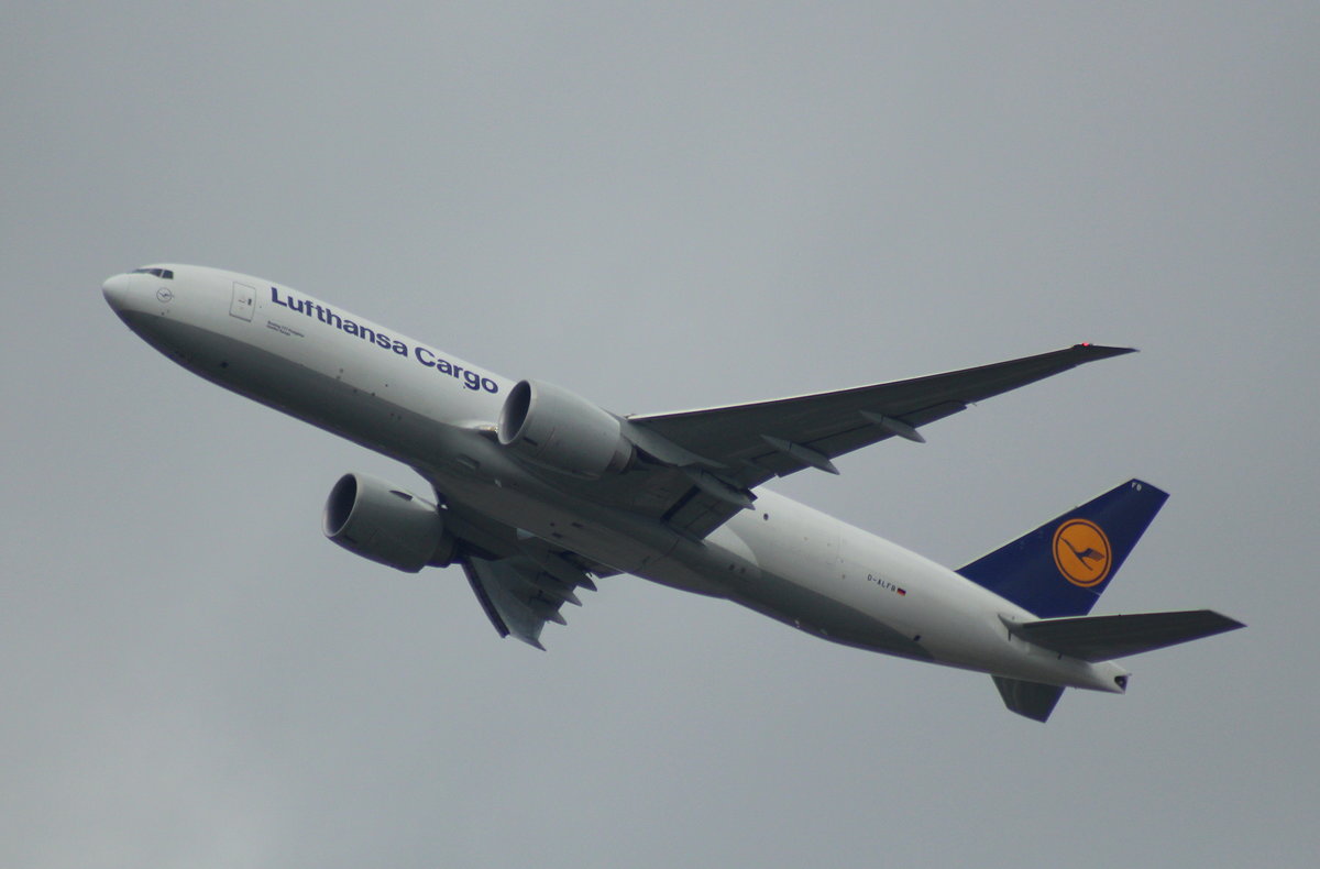 Lufthansa Cargo, D-ALFB, MSN 41675, Boeing 777-FBT, 04.06.2017, FRA-EDDF, Frankfurt, Germany (Name: Jambo Kenya) 