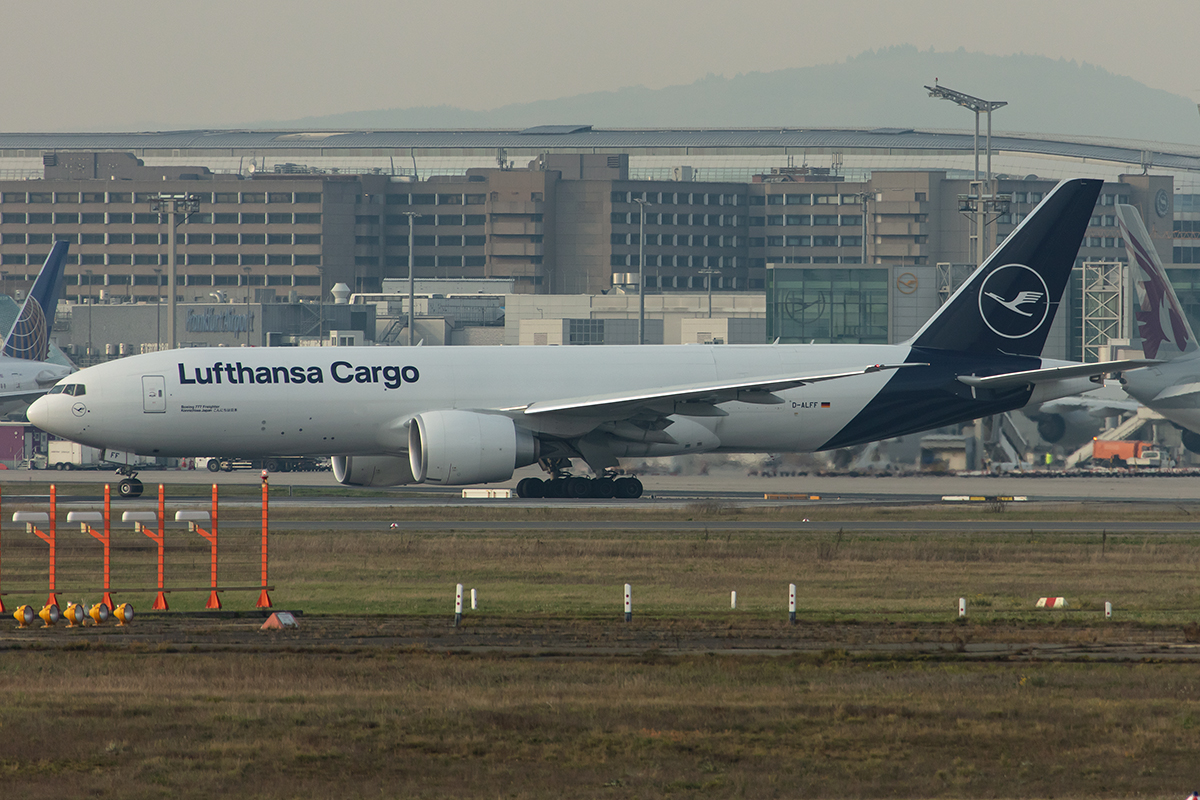 Lufthansa Cargo, D-ALFF, Boeing, B777-FBT, 24.11.2019, FRA, Frankfurt, Germany





