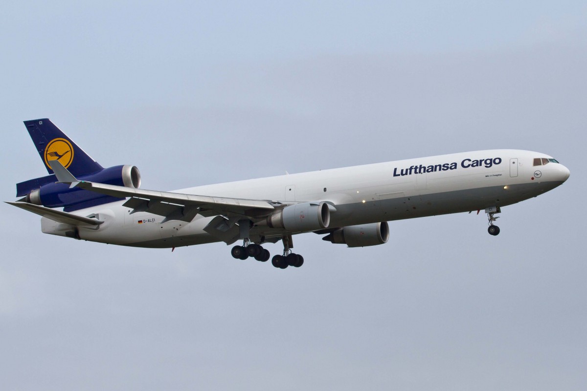 Lufthansa Cargo (LH/GEC), D-ALCI, McDonnell Douglas, MD-11 F, 17.04.2015, FRA-EDDL, Frankfurt, Germany