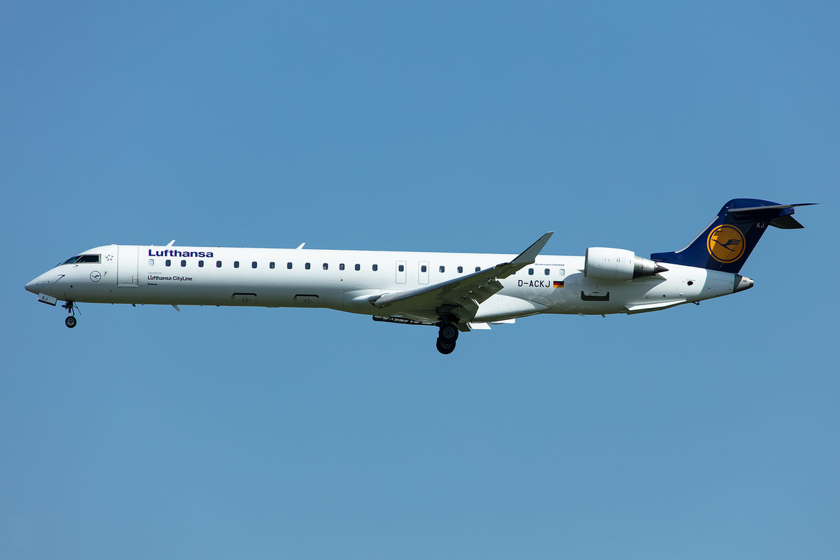 Lufthansa - CityLine, D-ACKJ, Bombardier, CRJ-900, 02.05.2019, MUC, München, Germany


