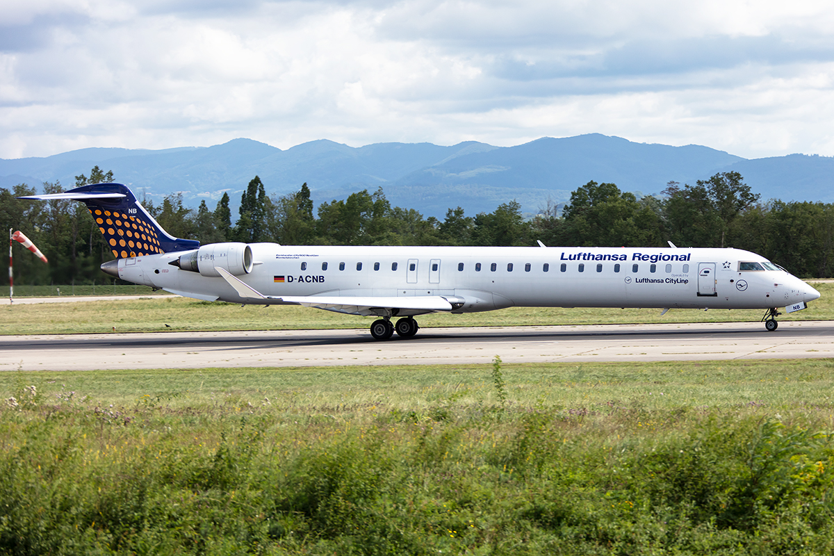 Lufthansa - CityLine, D-ACNB, Bombardier, CRJ-900NG, 13.08.2019, BSL, Basel, Switzerland



