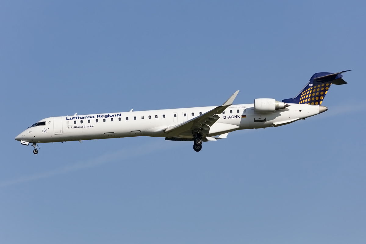 Lufthansa - CityLine, D-ACNK, Bombardier, CRJ-900NG, 29.09.2016, MUC, München, Germany 



