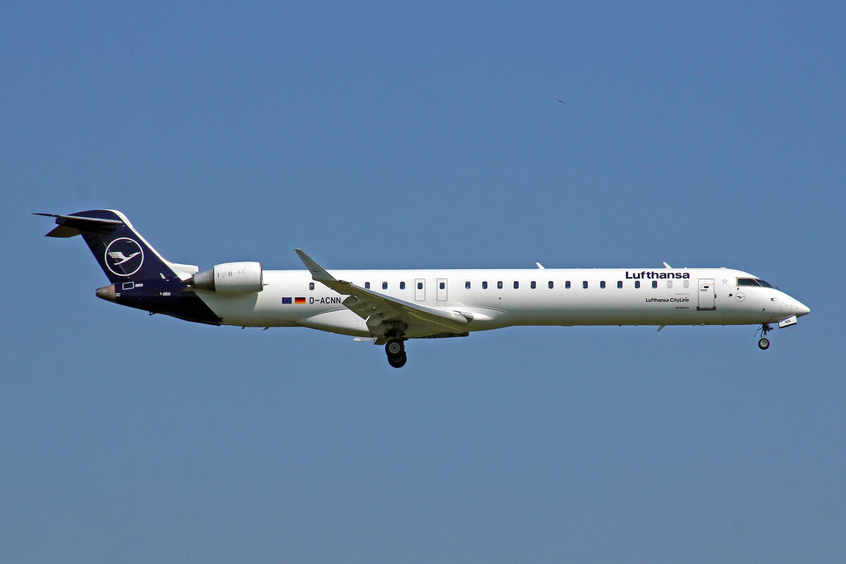 Lufthansa CityLine, D-ACNN, Bombardier CRJ-900LR, msn: 15254, 04.September 2021, ZRH Zürich, Switzerland.