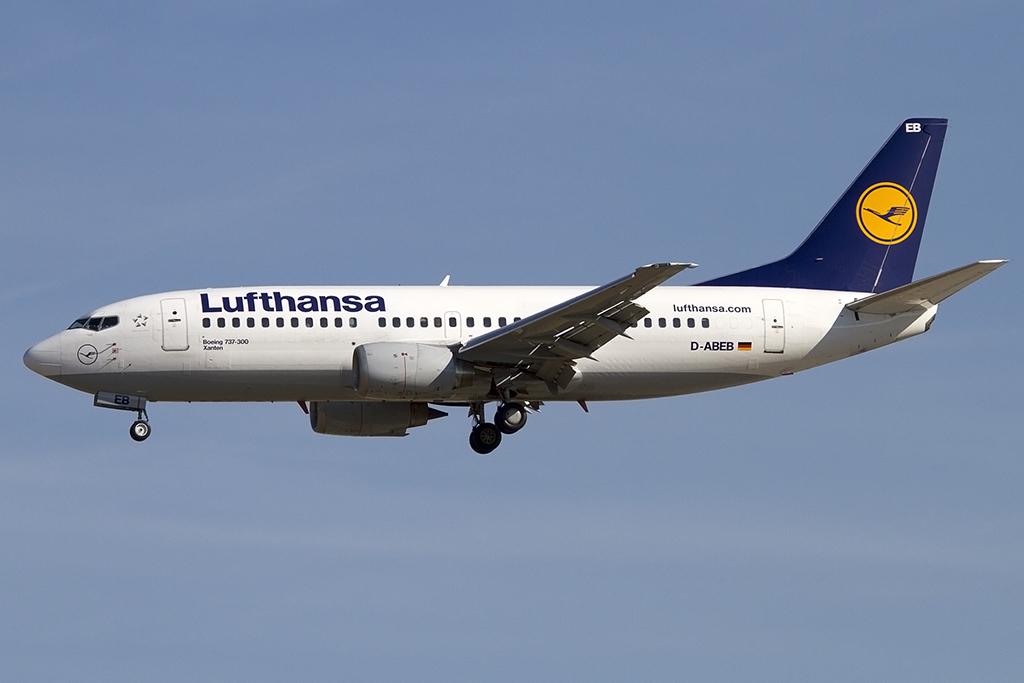 Lufthansa, D-ABEB, Boeing, B737-330, 16.08.2013, FRA, Frankfurt, Germany



