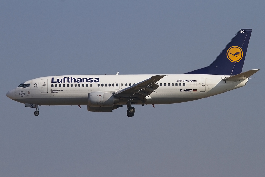 Lufthansa, D-ABEC, Boeing, B737-330, 17.05.2014, BRU, Brüssel, Belgium 



