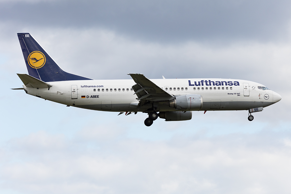 Lufthansa, D-ABEE, Boeing, B737-330, 03.10.2016, ZRH, Zürich, Switzerland 




