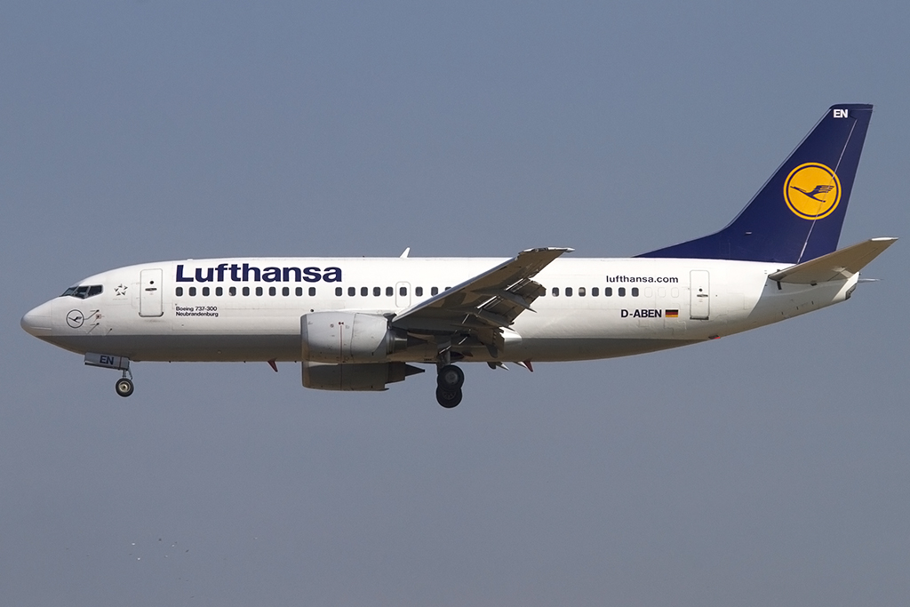 Lufthansa, D-ABEN, Boeing, B737-330, 17.05.2014, BRU, Brüssel, Belgium 




