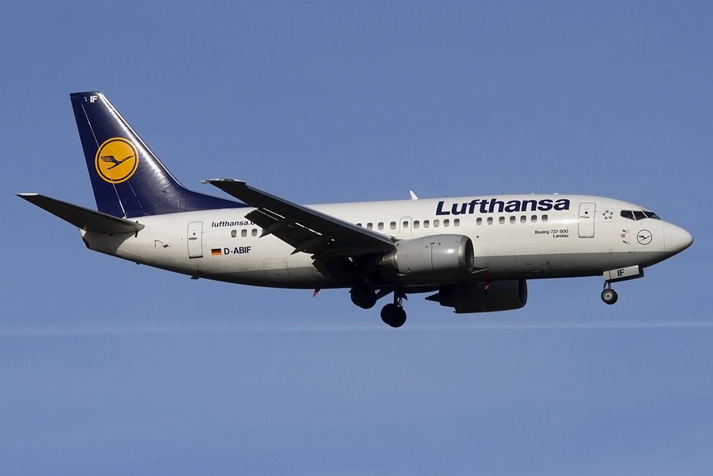 Lufthansa, D-ABIF, Boeing, B737-530, 08.02.2015, FRA, Frankfurt, Germany




