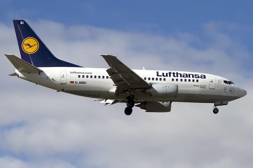 Lufthansa, D-ABIU, Boeing, B737-530, 02.03.2014, GVA, Geneve, Switzerland



