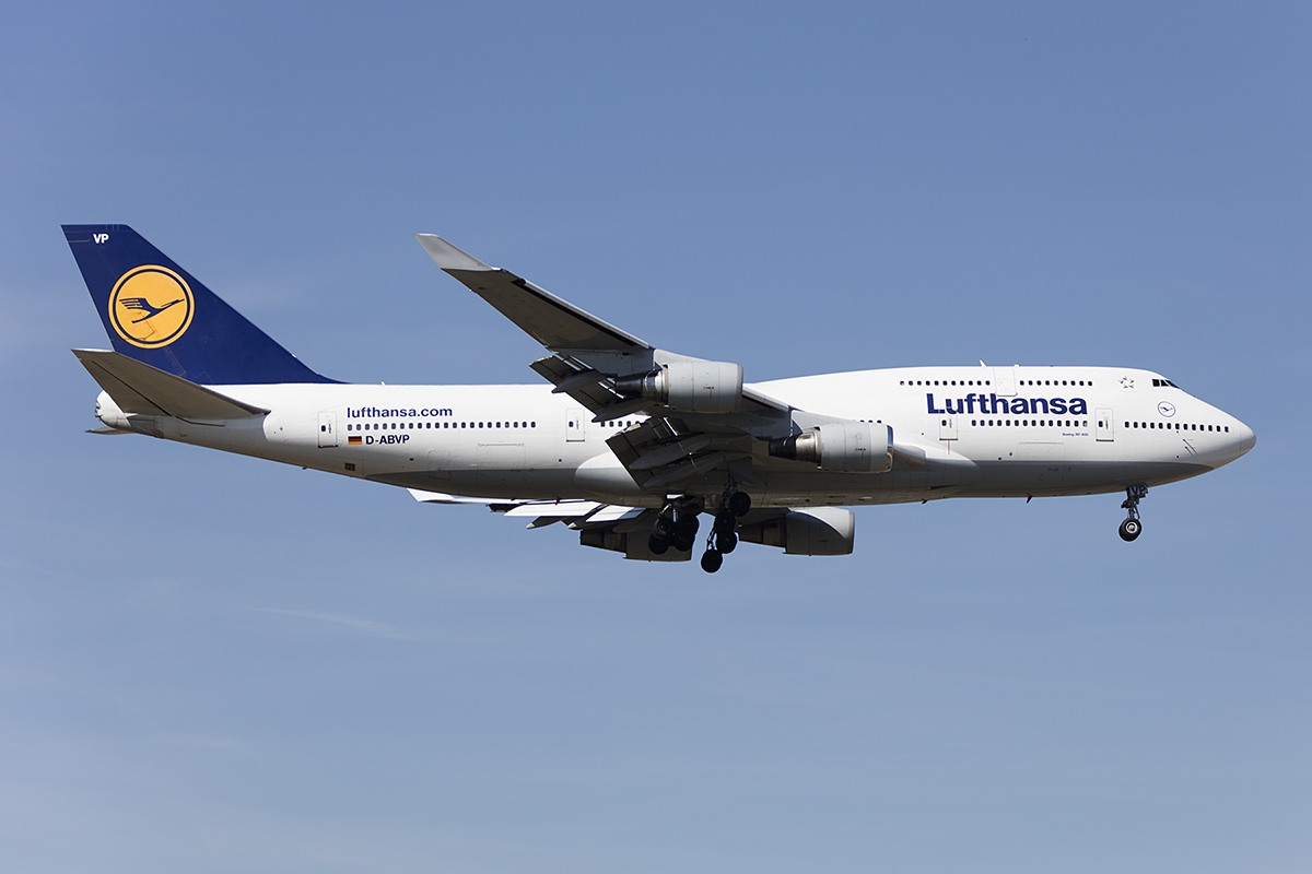 Lufthansa, D-ABVP, Boeing, B747-430, 07.04.2018, FRA, Frankfurt, Germany 



