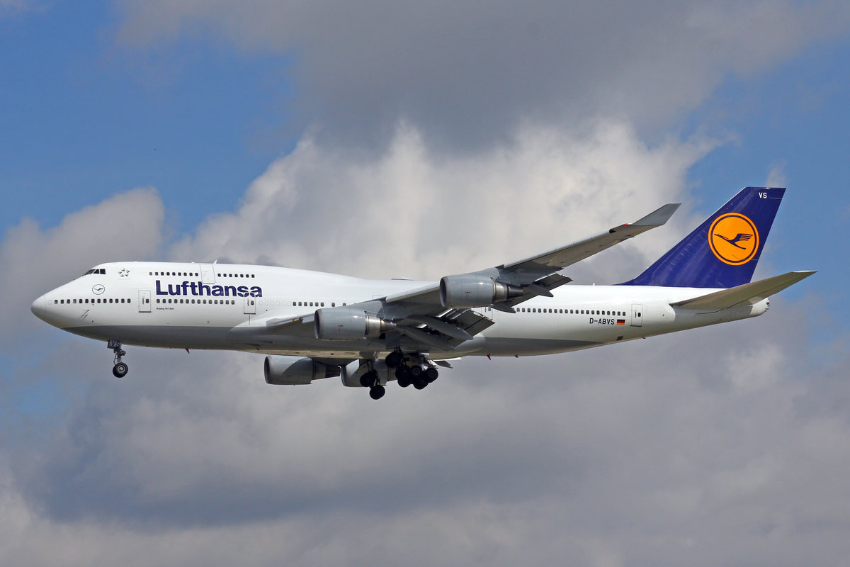 Lufthansa, D-ABVS, Boeing 747-430, 20.Mai 2017, FRA Frankfurt am Main, Germany.