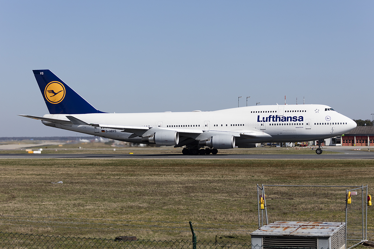 Lufthansa, D-ABVS, Boeing, B747-430, 07.04.2018, FRA, Frankfurt, Germany 



