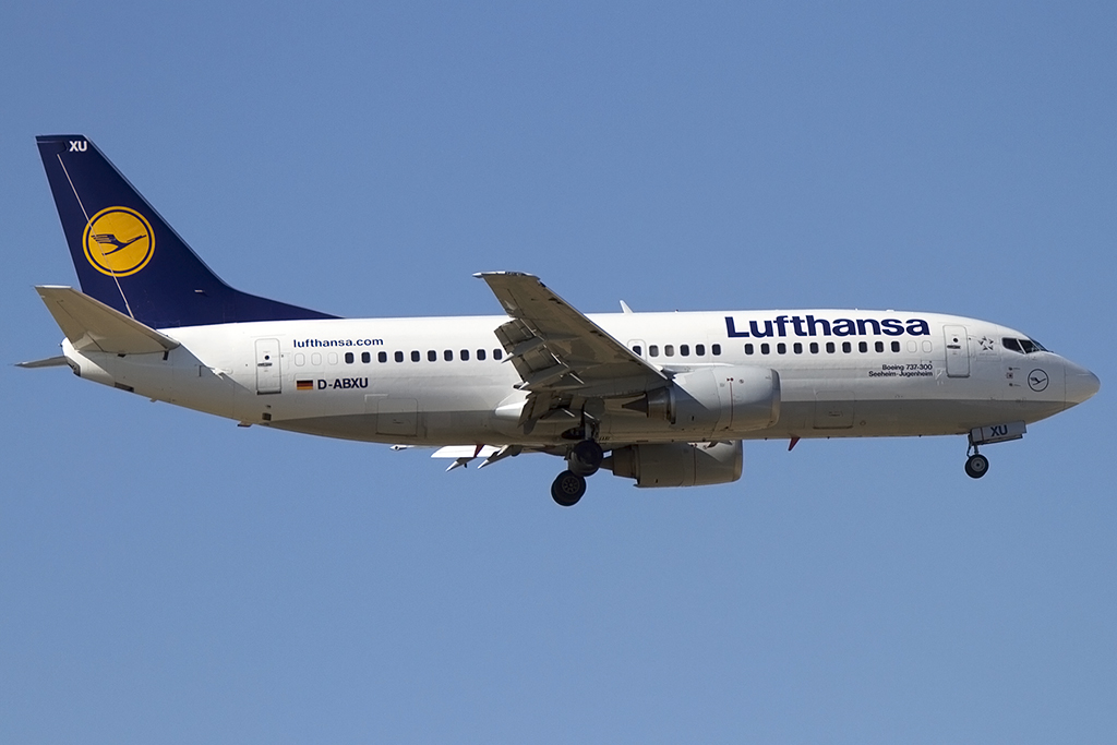 Lufthansa, D-ABXU, Boeing, B737-330, 05.09.2013, FRA, Frankfurt, Germany 




