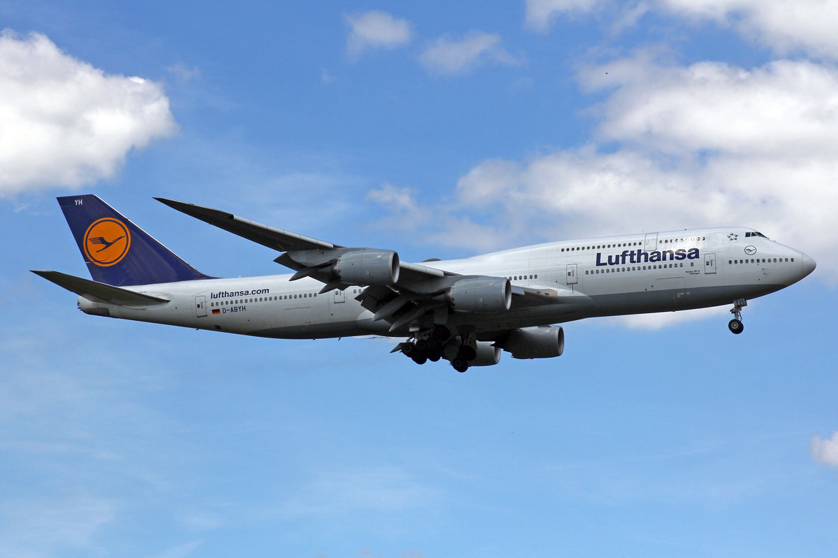 Lufthansa, D-ABYH, Boeing 747-830,  Thüringen , 21.Mai 2017, FRA Frankfurt am Main, Germany.