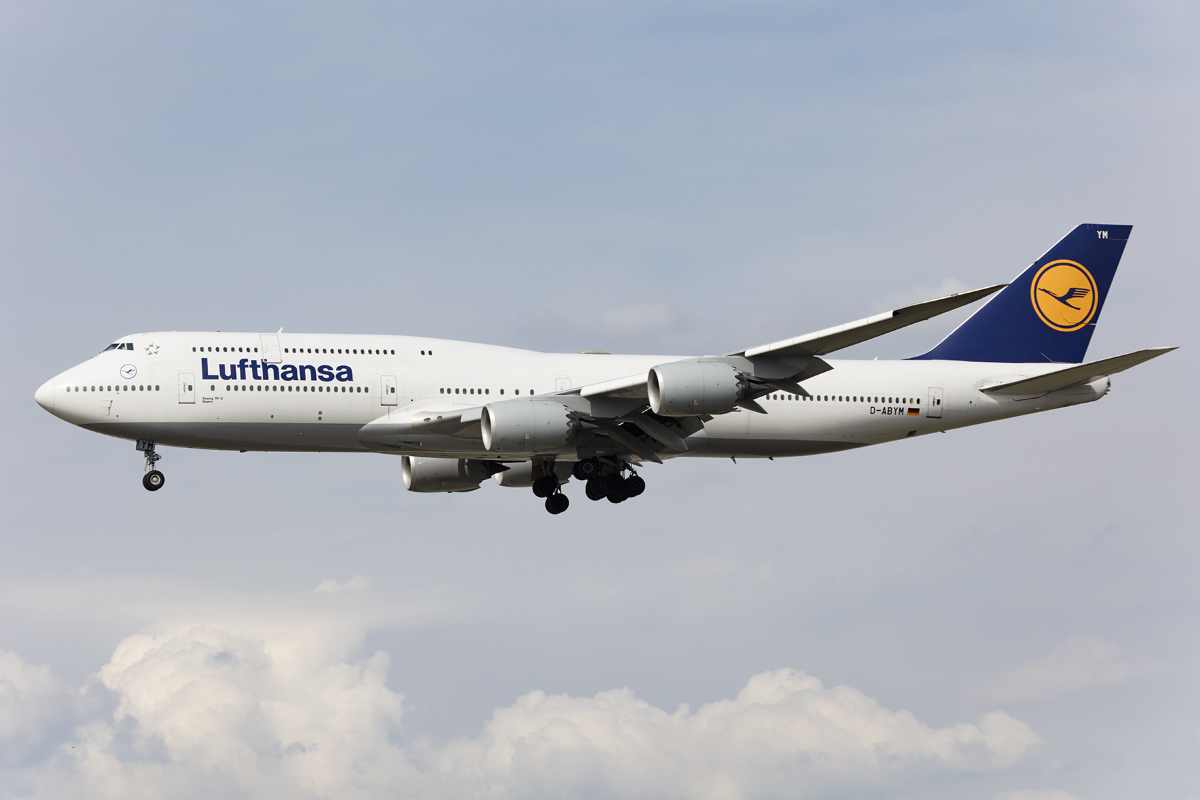 Lufthansa, D-ABYM, Boeing, B747-830, 01.04.2017, FRA, Frankfurt, Germany 


