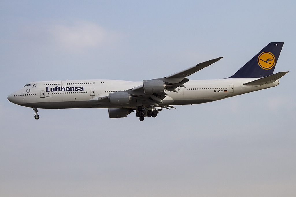 Lufthansa, D-ABYN, Boeing, B747-480, 11.08.2015, FRA, Frankfurt, Germany 



