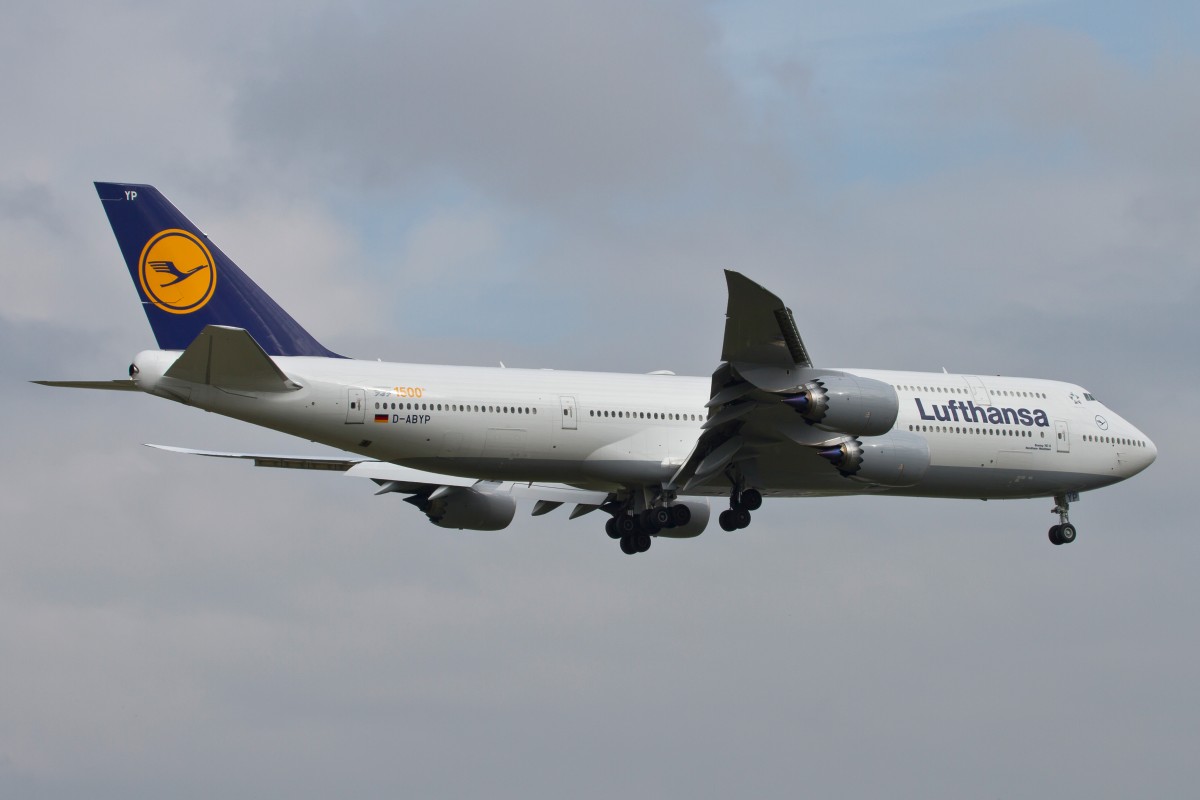 Lufthansa, D-ABYP  Nordrhein - Westfalen , Boeing, 747-800 (1500.th - 747), 15.09.2014, FRA-EDDF, Frankfurt, Germany 