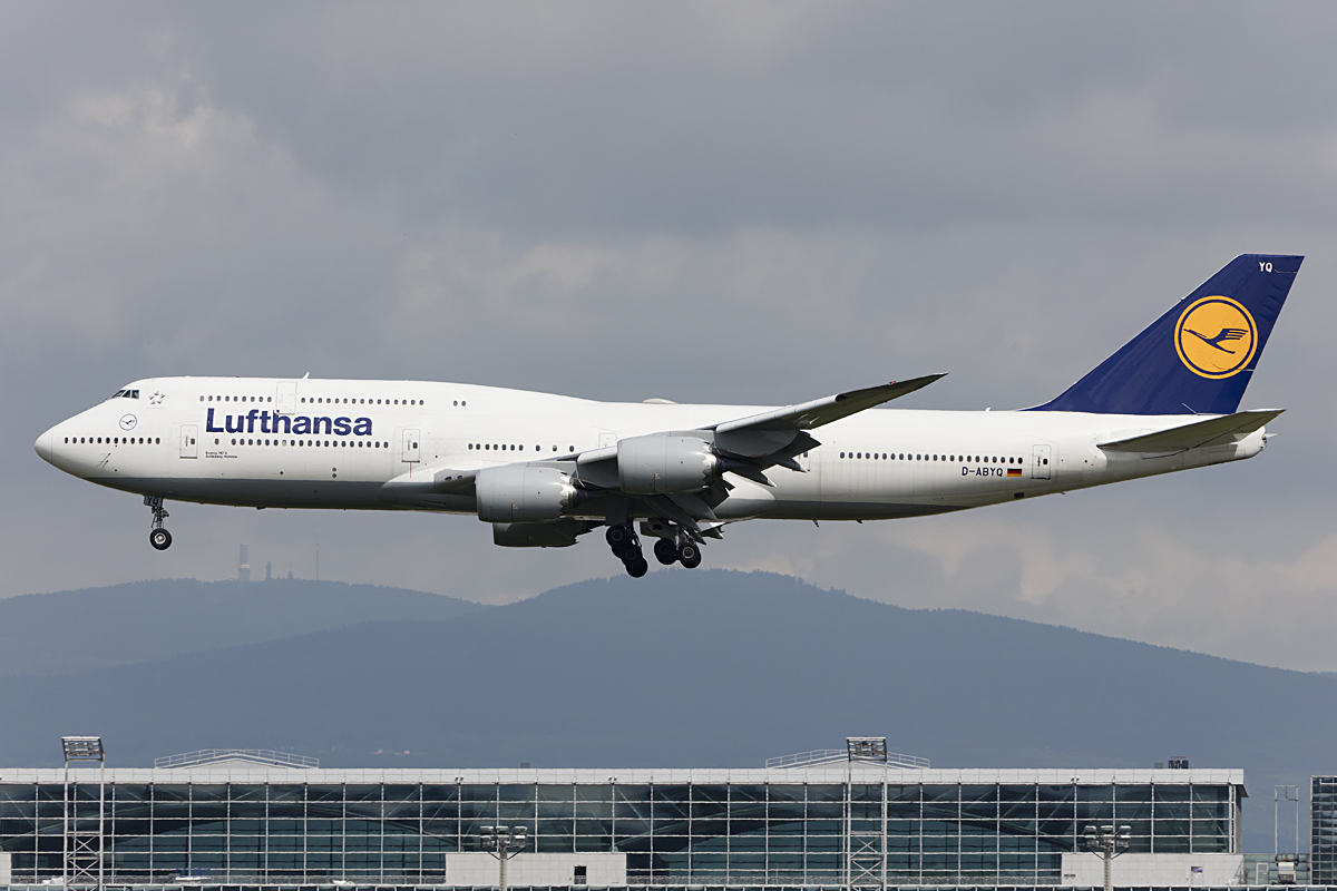 Lufthansa, D-ABYQ, Boeing, B747-830, 21.05.2016, FRA, Frankfurt, Germany 



