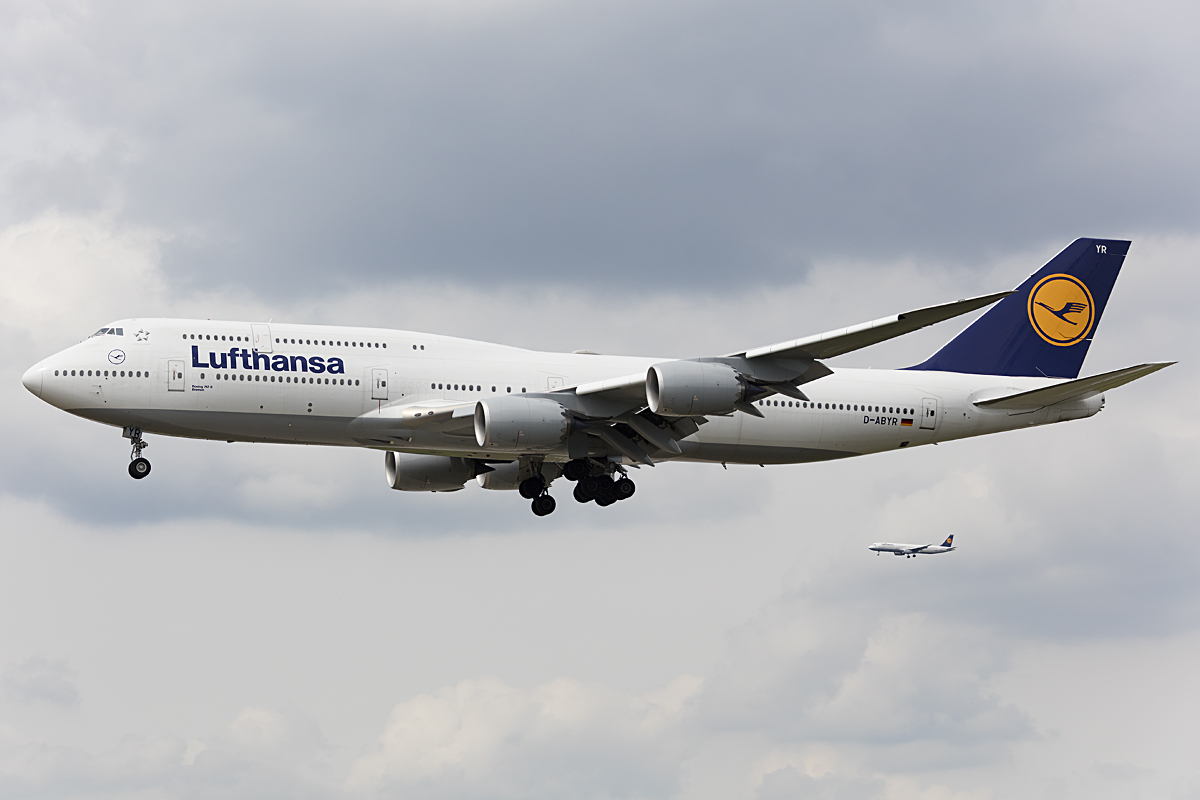 Lufthansa, D-ABYR, Boeing, B747-830, 21.05.2016, FRA, Frankfurt, Germany 



