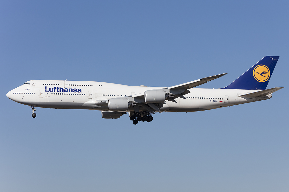 Lufthansa, D-ABYS, Boeing, B747-830, 14.10.2018, FRA, Frankfurt, Germany 




