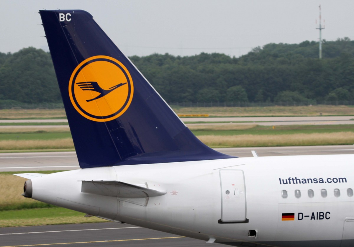 Lufthansa, D-AIBC  Siegburg , Airbus, A 319-100 (Seitenleitwerk/Tail), 01.07.2013, DUS-EDDL, Dsseldorf, Germany 