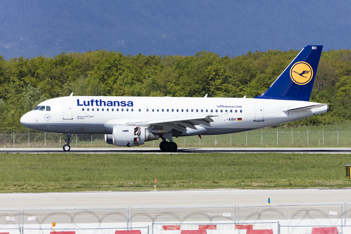 Lufthansa, D-AIBH, Airbus, A319-112, 17.04.2017, GVA, Geneve, Switzerland


