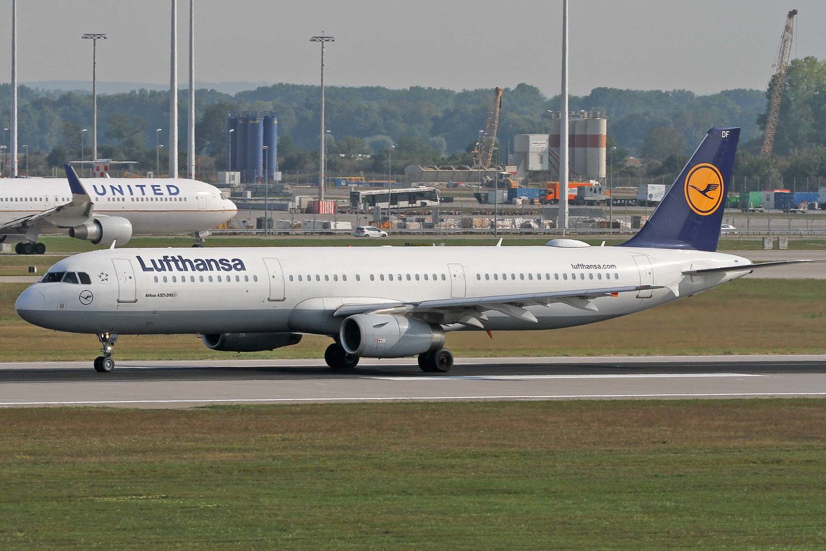 Lufthansa, D-AIDF, Airbus, A 321-231, MUC-EDDM, München, 20.08.2018, Germany